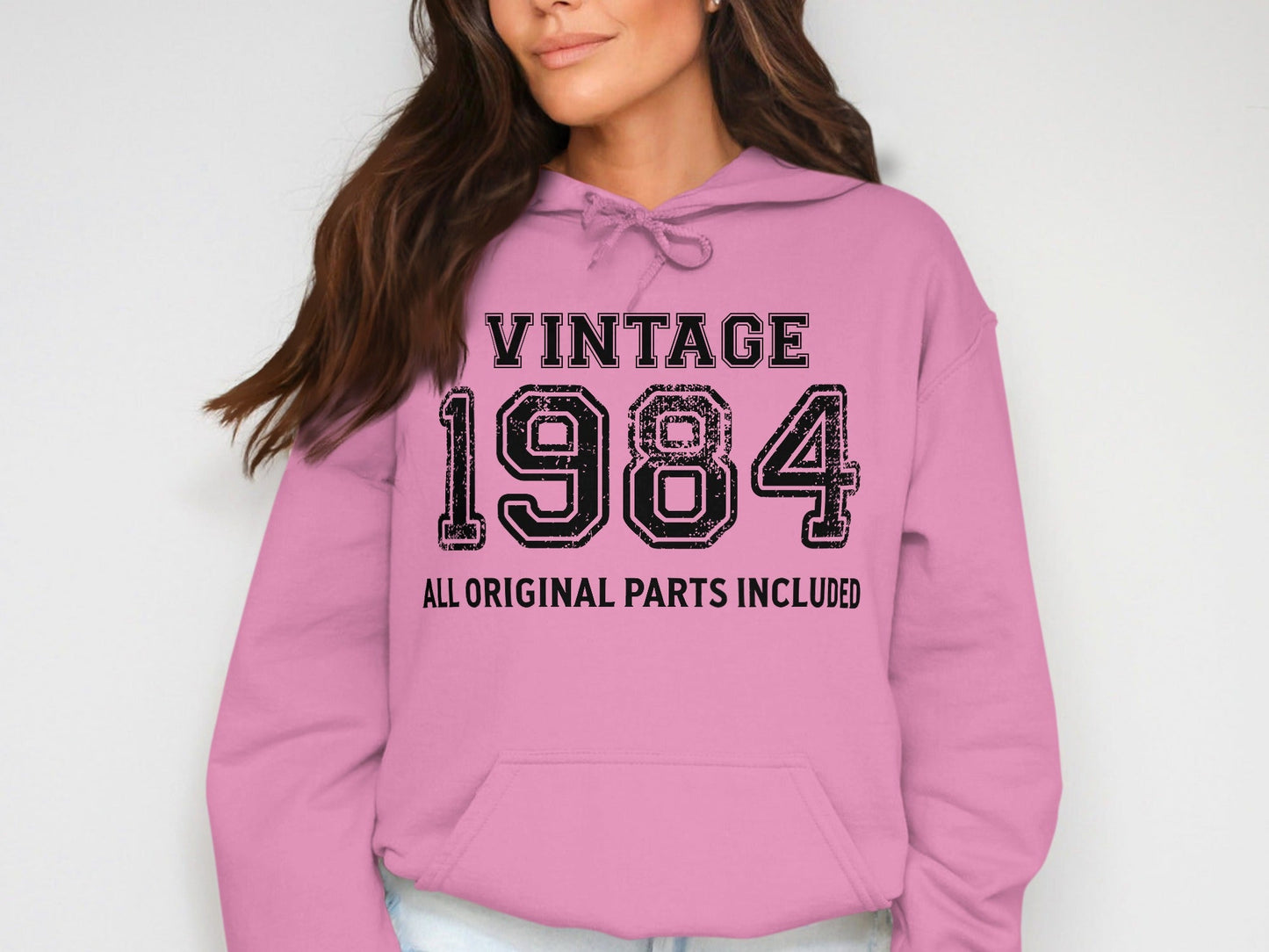 Vintage 1984 All Original Parts Included Design Hoodie