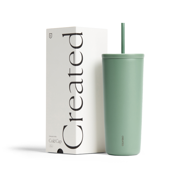 24oz Cold Cup - Sage Green - Restocking in May