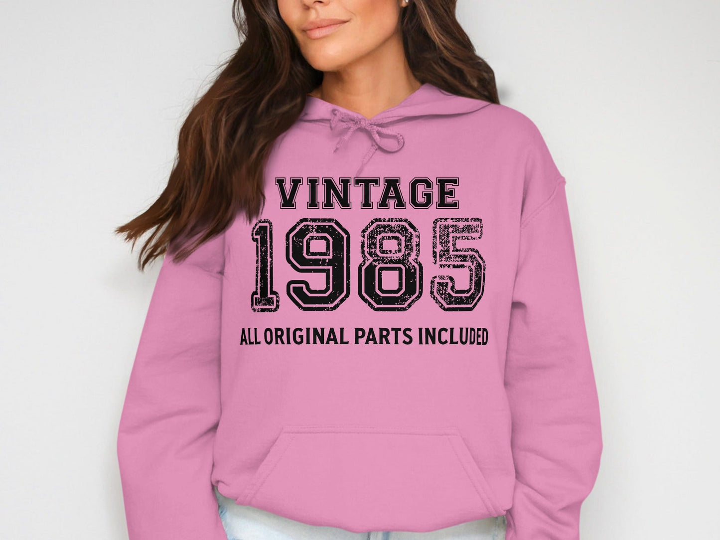Vintage 1985 All Original Parts Included Graphic Hoodie