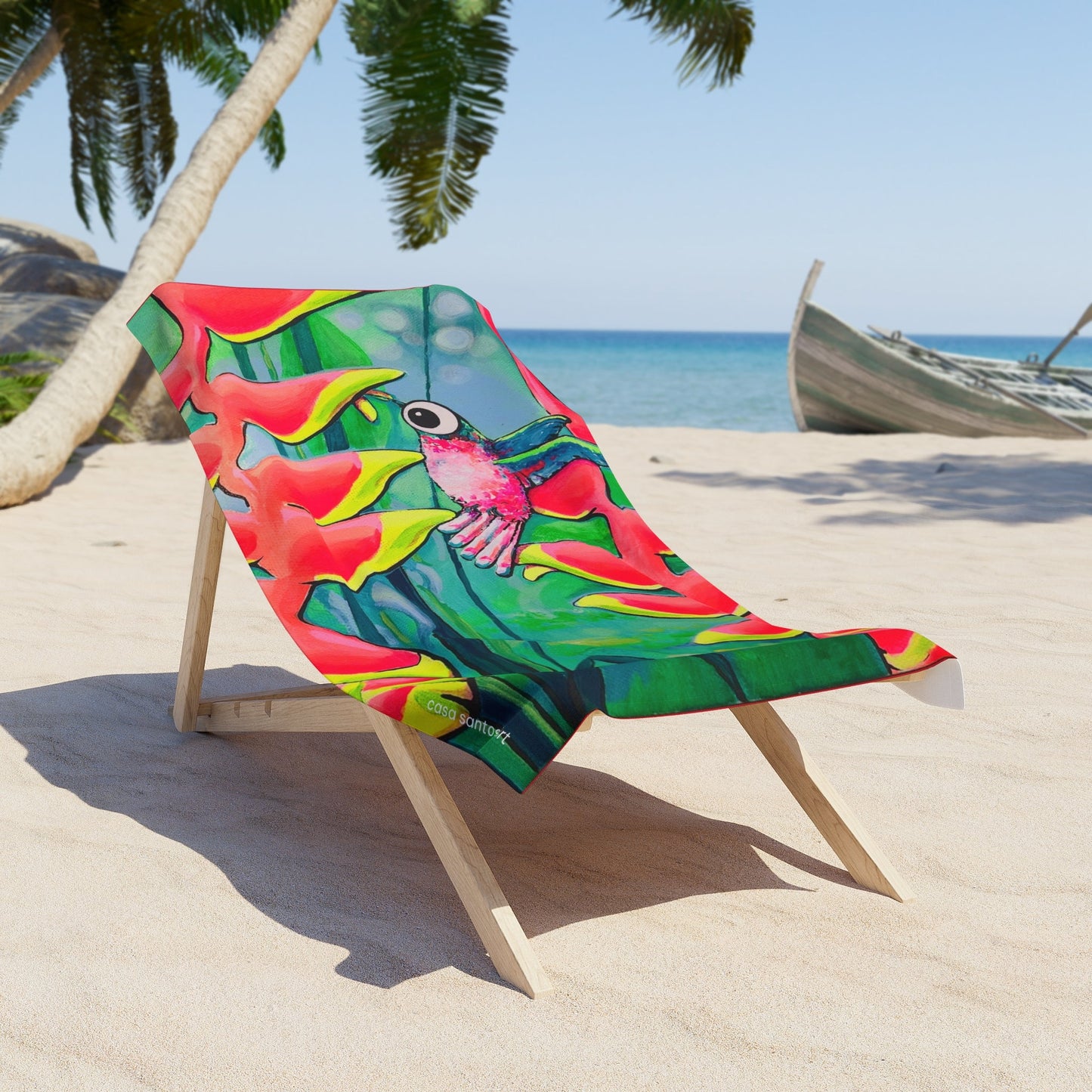 Cyclops Hummingbirds Beach Towel for Summer Fun and Vacation Essentials
