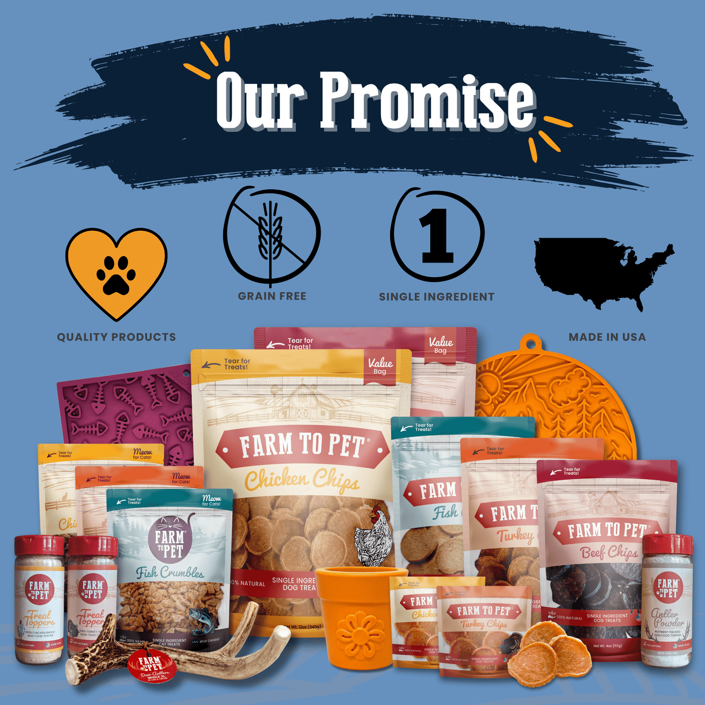Premios Para Perros Fiesta Pack | Dog Treat Variety Bundle