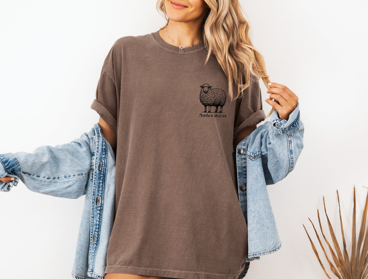He left the 99 to find me Christian Garment Dyed T Shirt