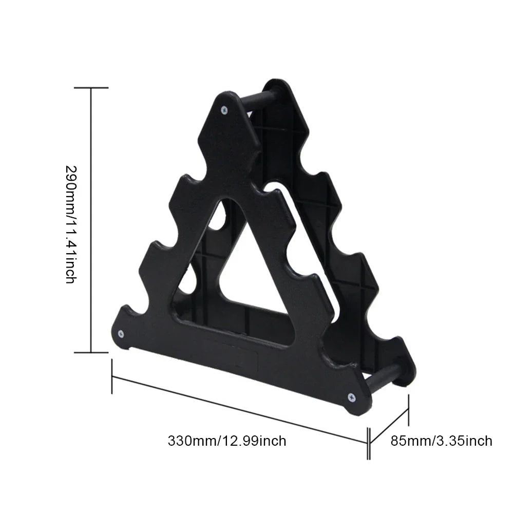 Practical Fitness Equipment Storage 6 Slot Dumbbell Rack