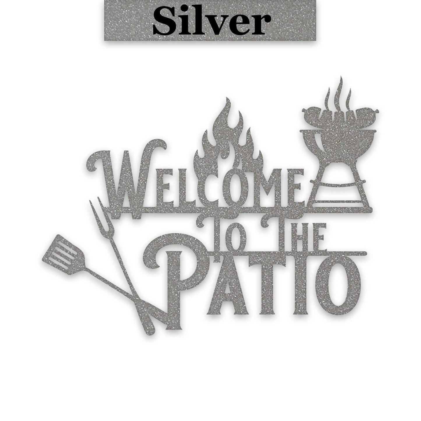 Grill Master- Welcome To The Patio Metal Sign