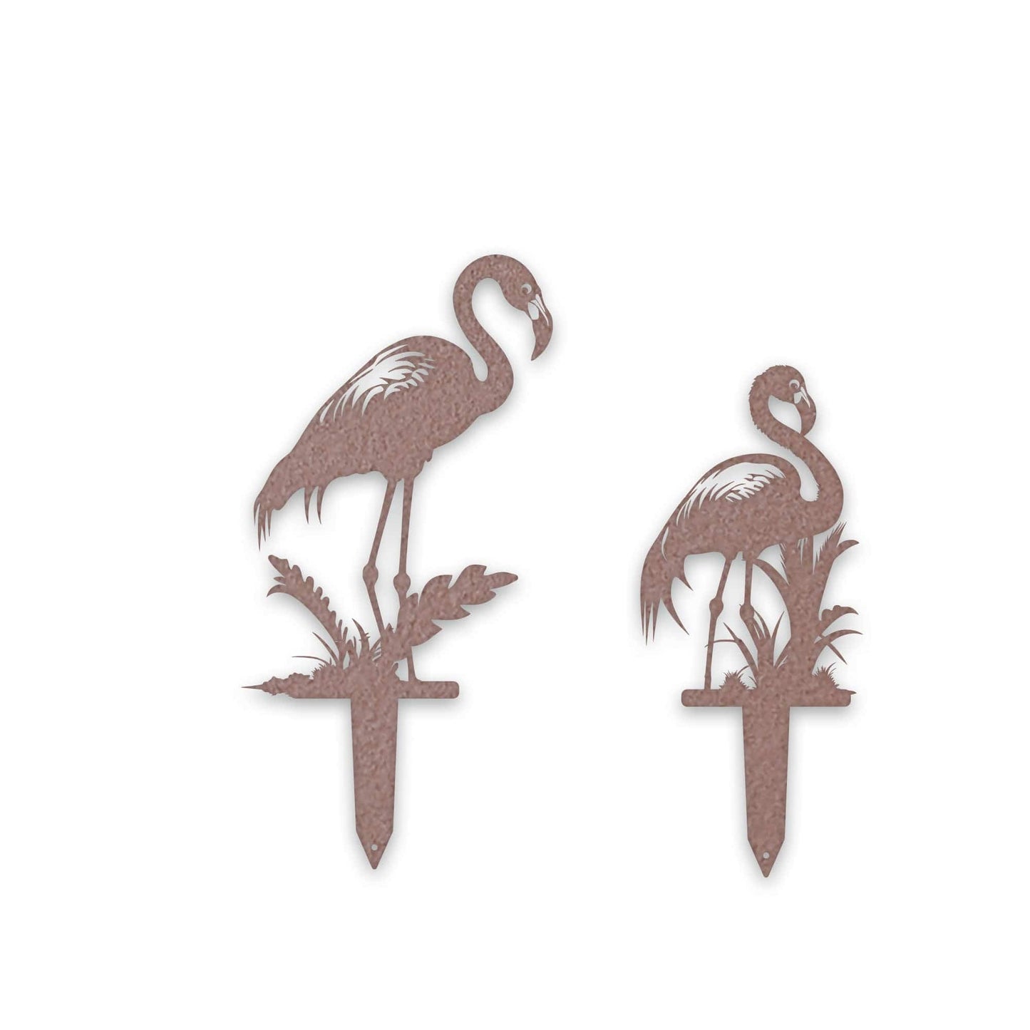 Summer Funtime Flamingo Beach or Yard Stakes