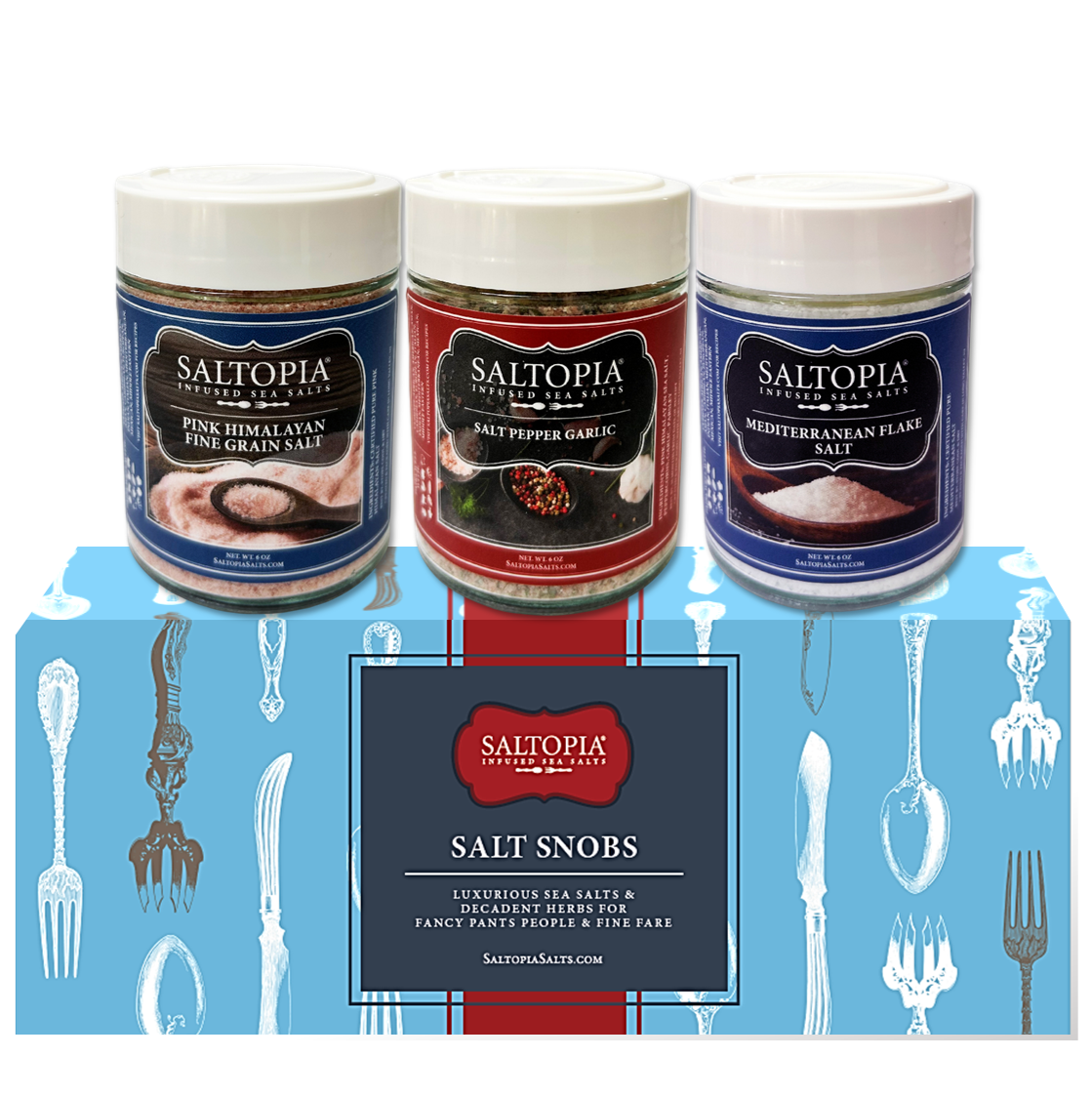 SALTOPIA Infused Sea Salts