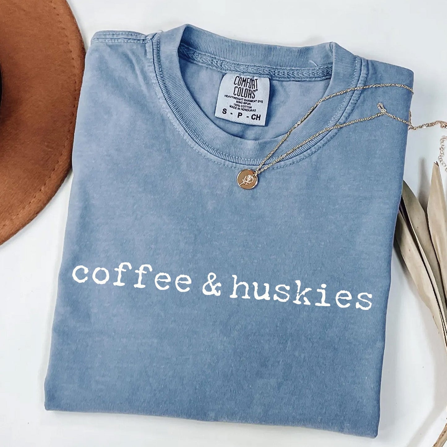 Coffee & Huskies T-Shirt
