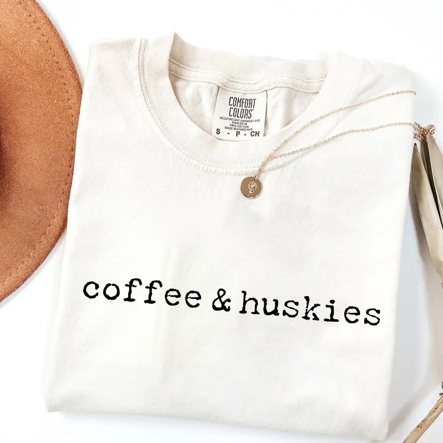Coffee & Huskies T-Shirt