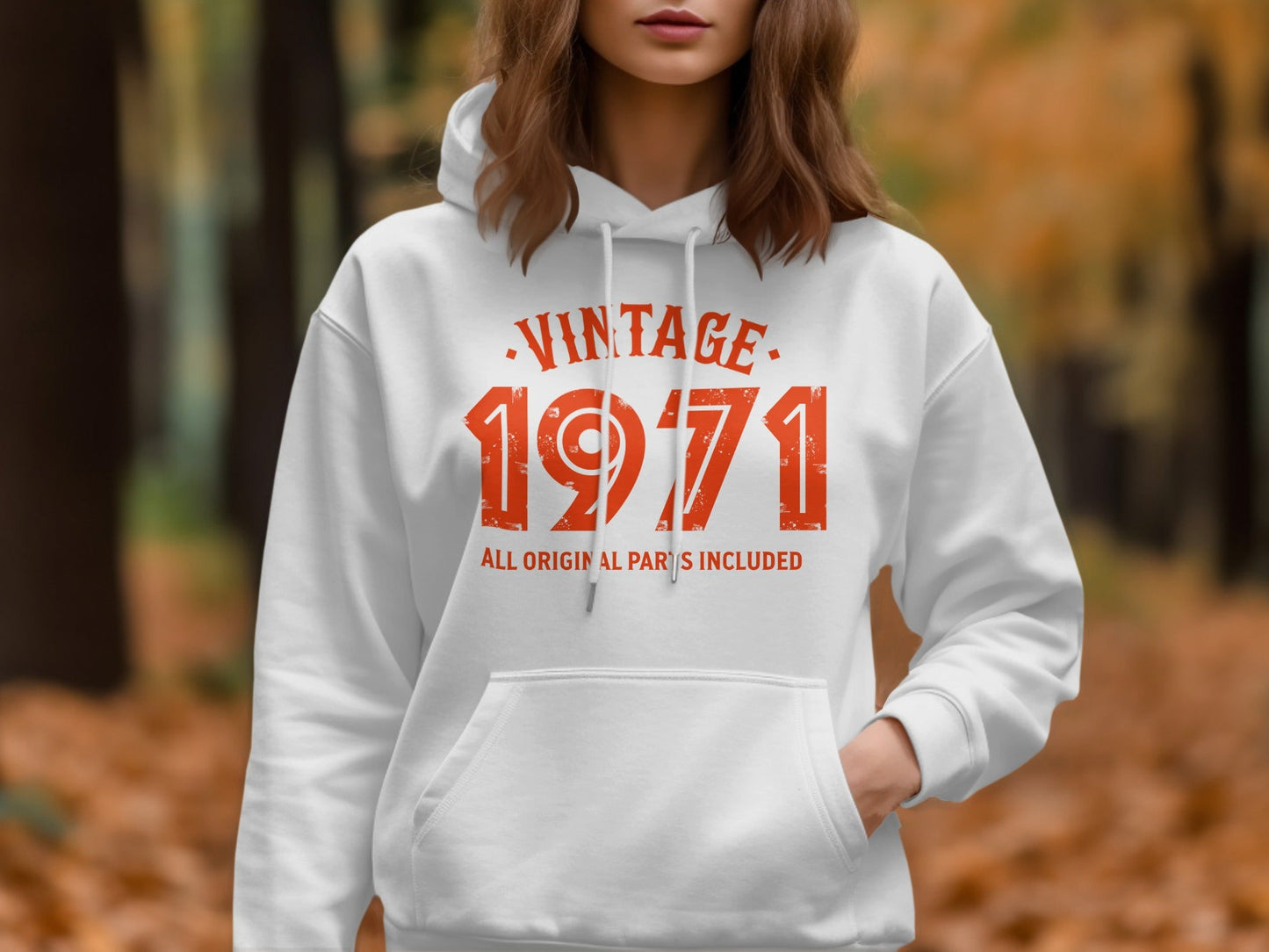 Vintage All Original Parts Included 1971 Birthday Hoodie