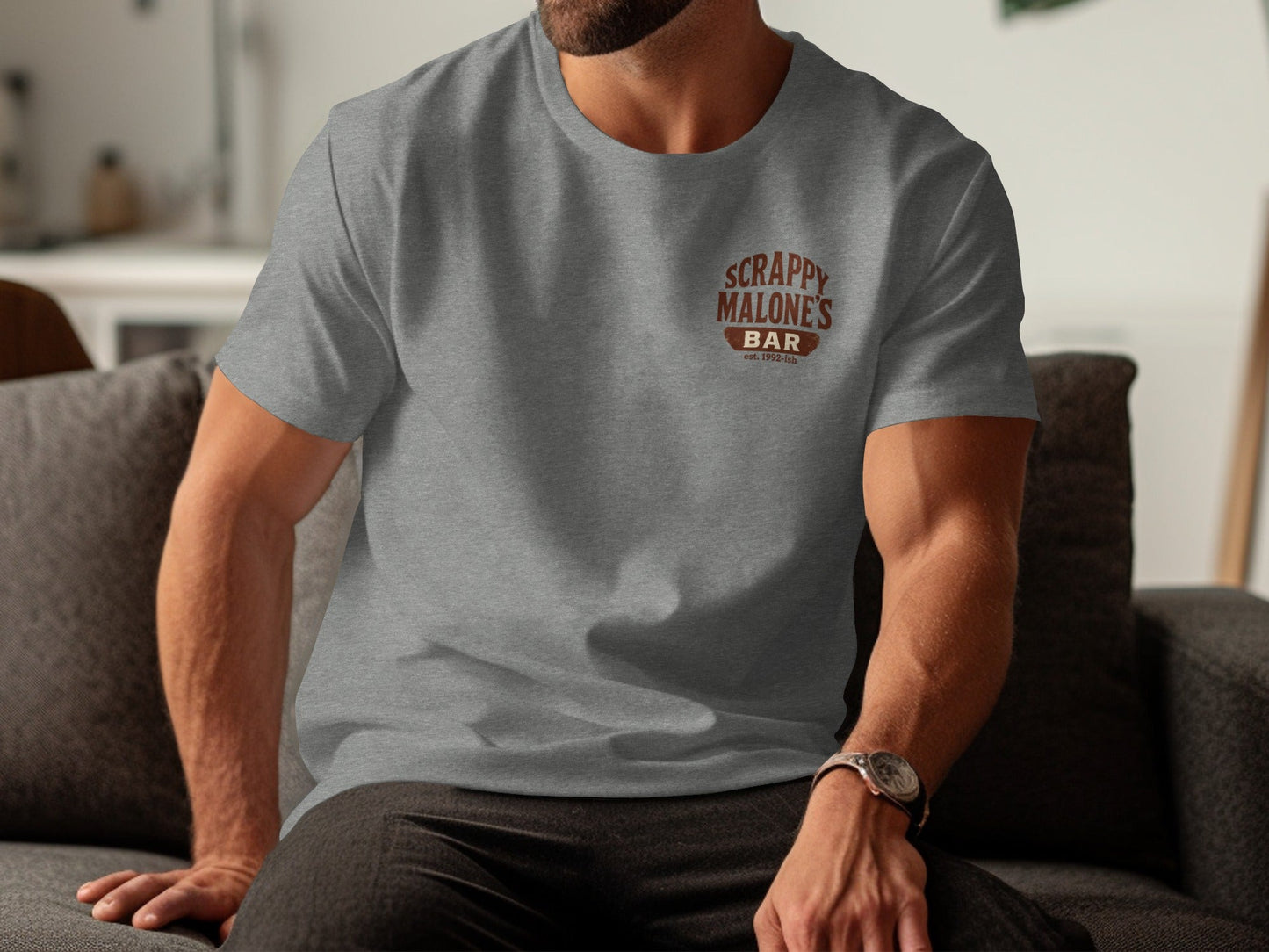 Scrappy Malone's 96 Hazard Survivor Tee - Vintage Bar Style