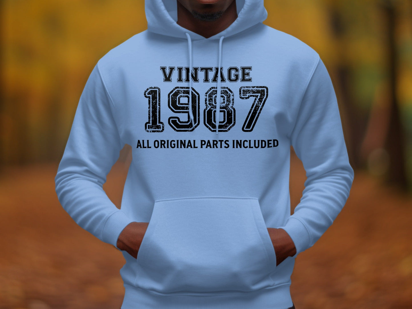 Vintage 1987 All Original Parts Included Design Hoodie