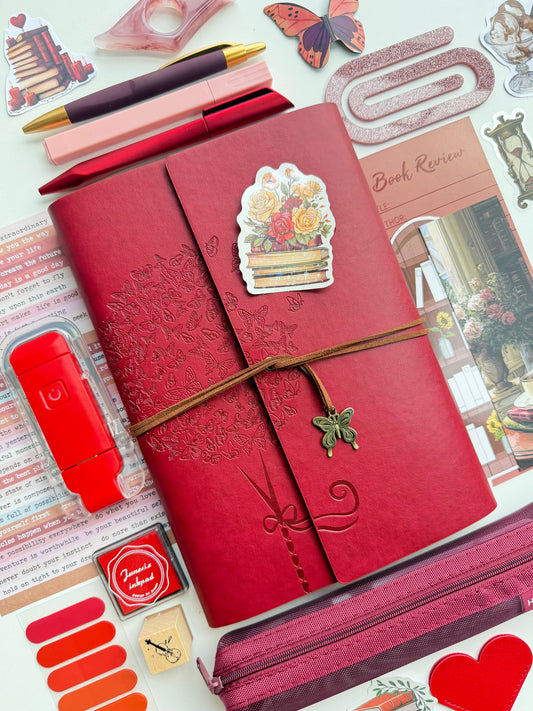 Red Vintage Bookish Bundle