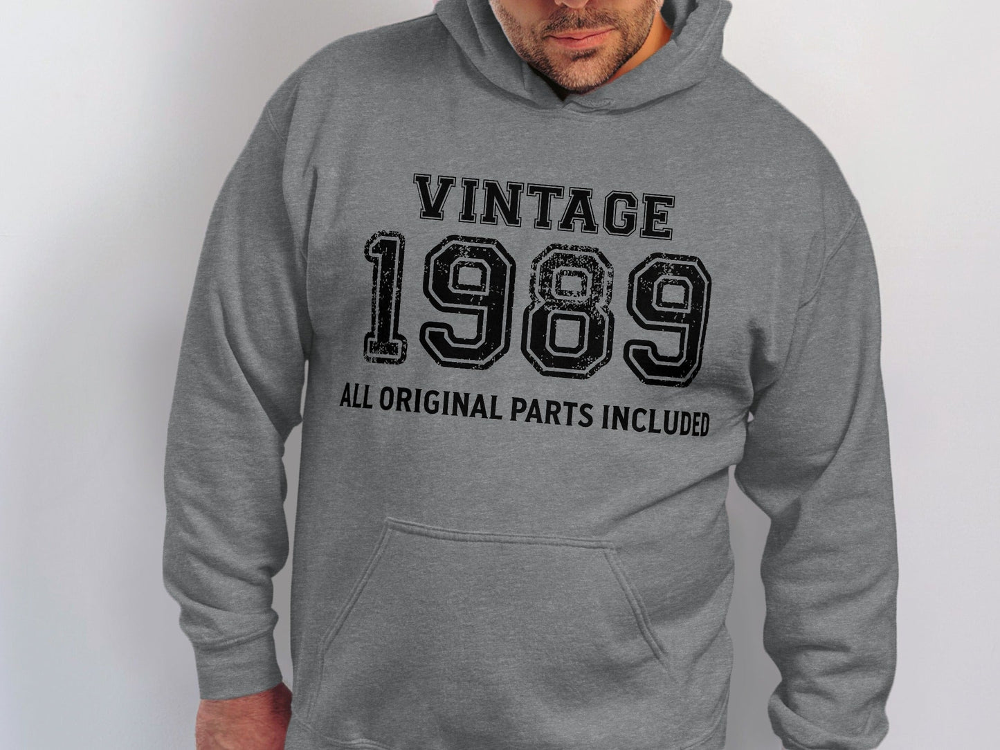 Vintage Style 1989 All Original Parts Included Hoodie