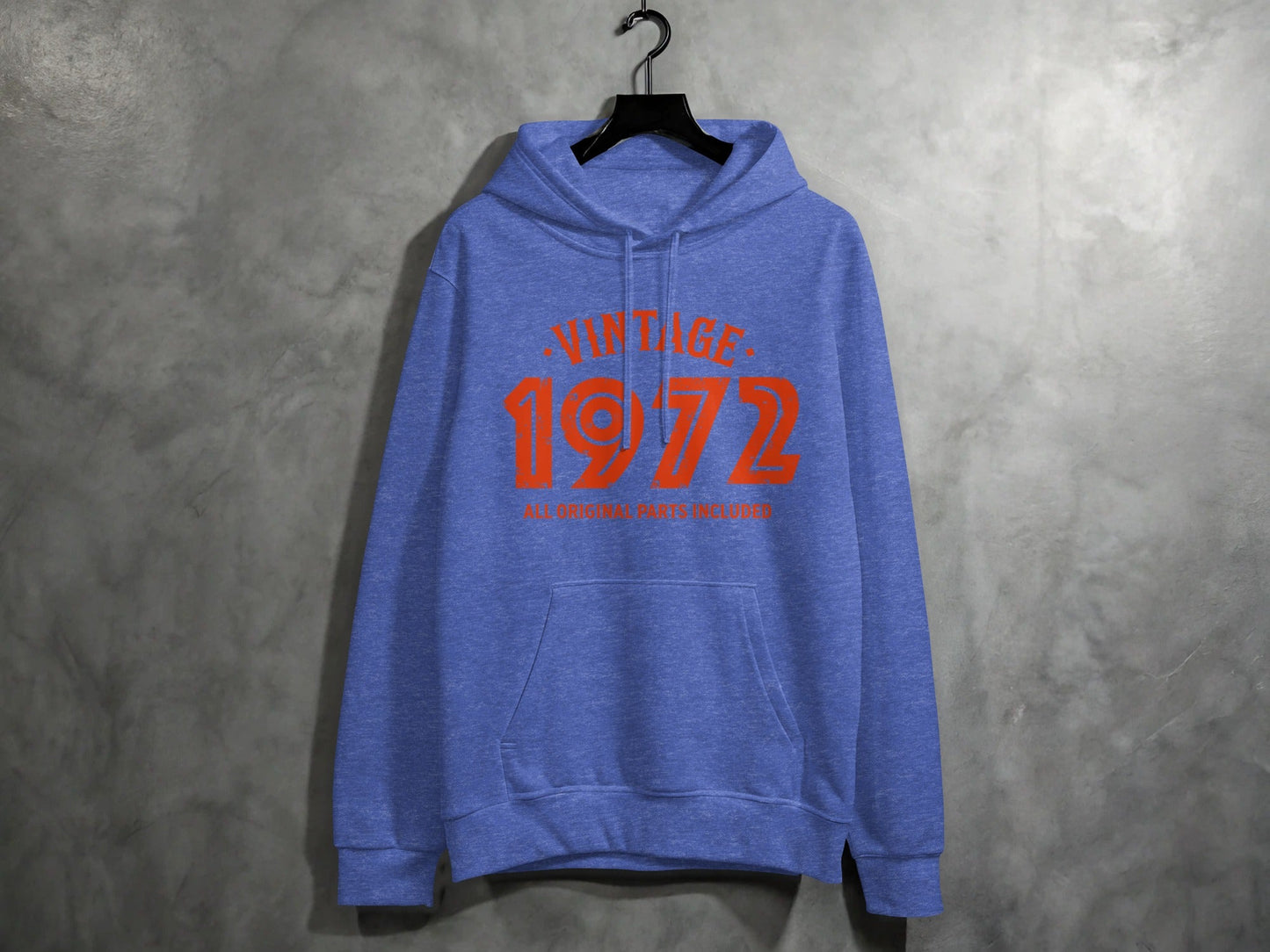 Vintage 1972 All Original Parts Included Graphic Hoodie