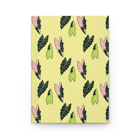 Alocasia Pattern Hardcover Journal
