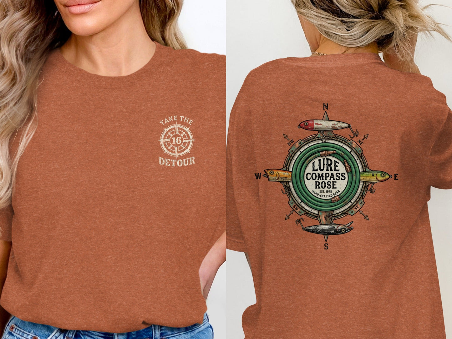 Heritage Lure Compass Rose T-Shirt