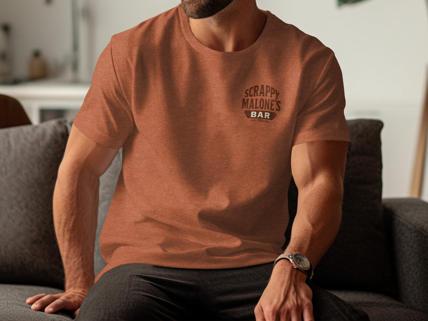Scrappy Malone's 96 Hazard Survivor Tee - Vintage Bar Style