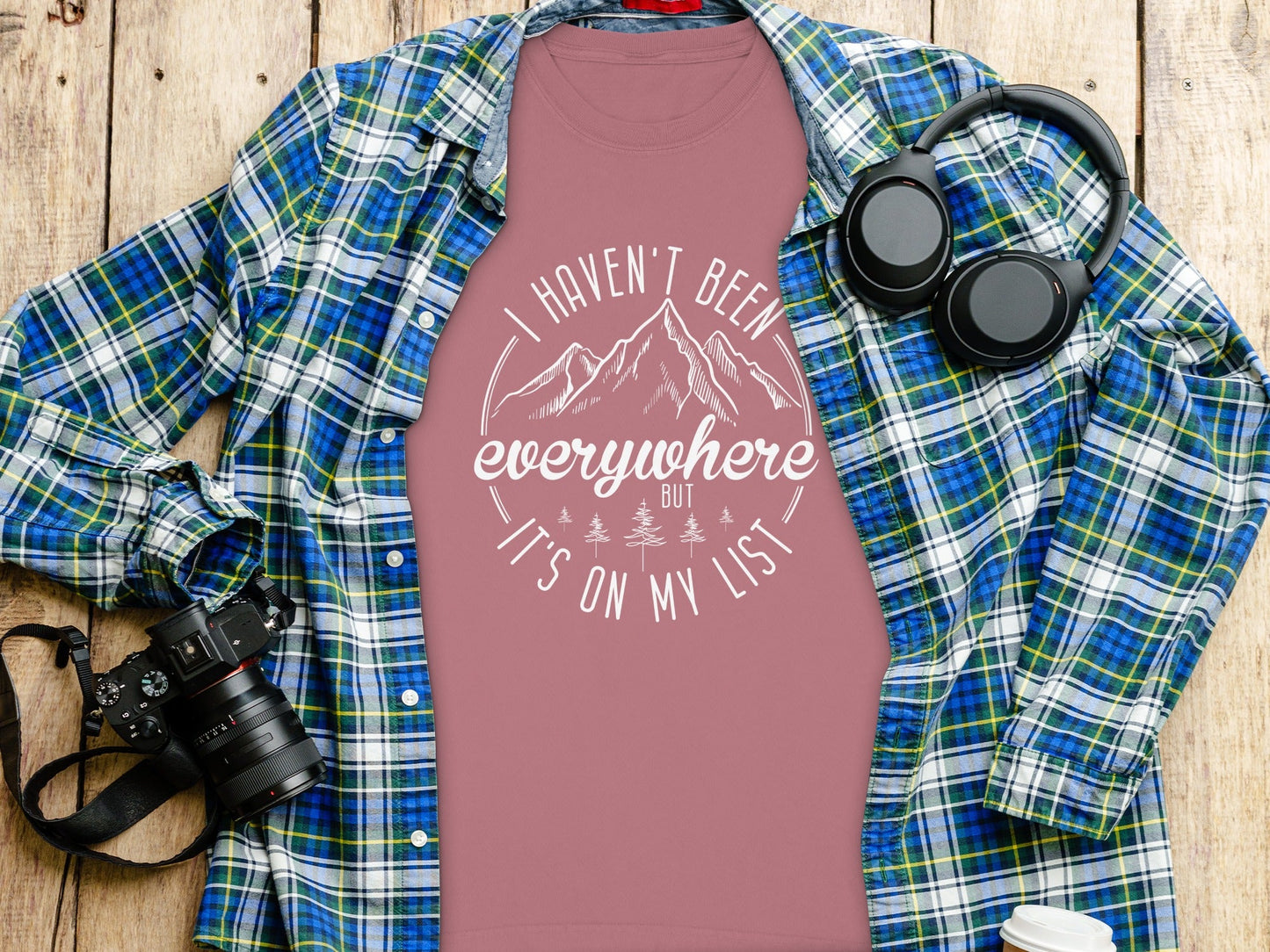 I Haven't Been Everywhere But It's On My List Long Sleeve T-Shirt