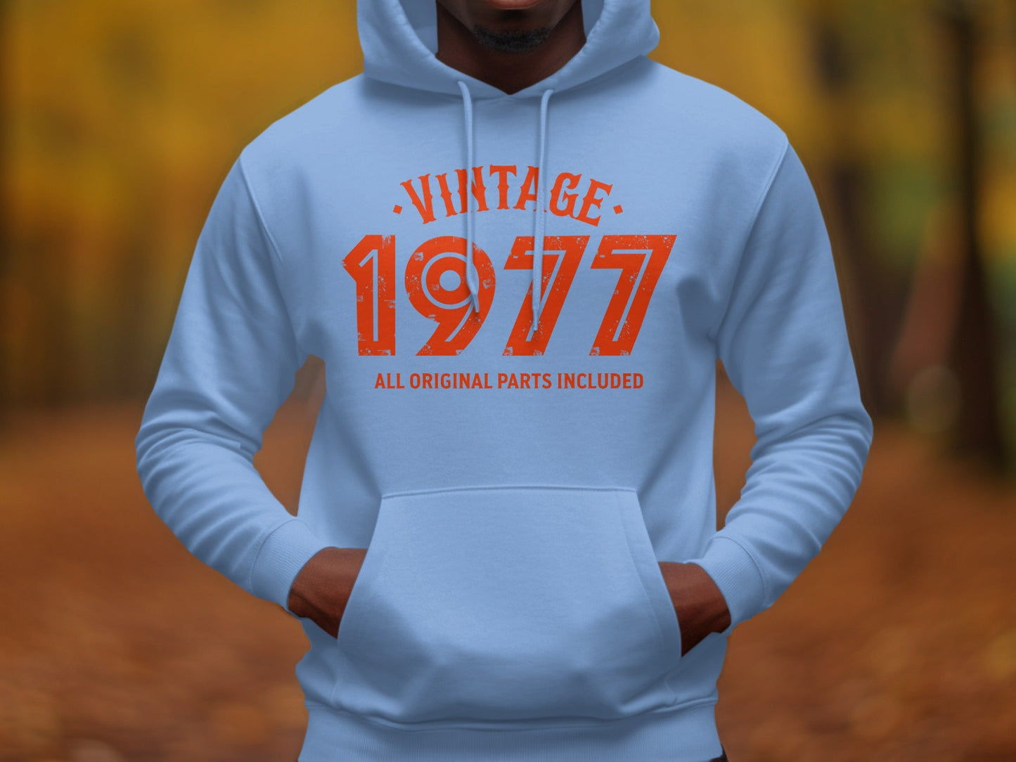 Vintage 1977 All Original Parts Included Design Hoodie