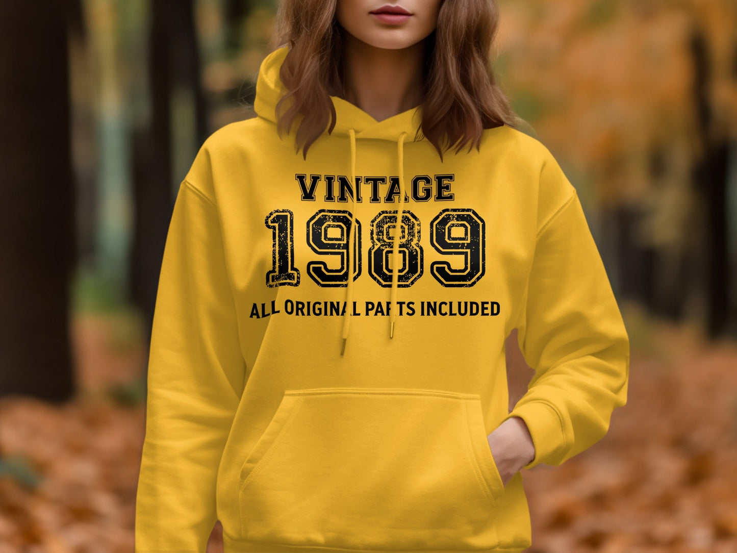 Vintage Style 1989 All Original Parts Included Hoodie
