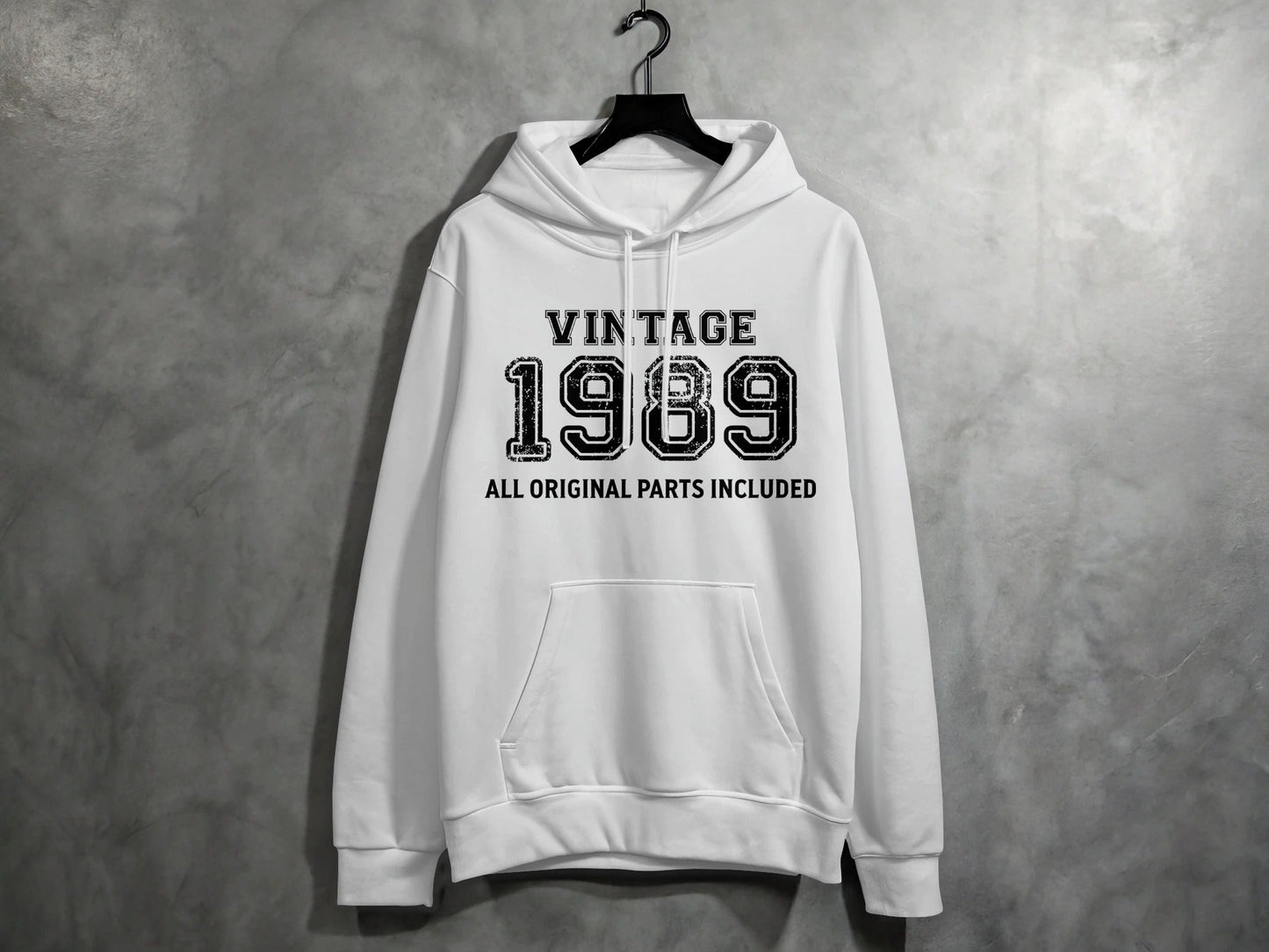 Vintage Style 1989 All Original Parts Included Hoodie
