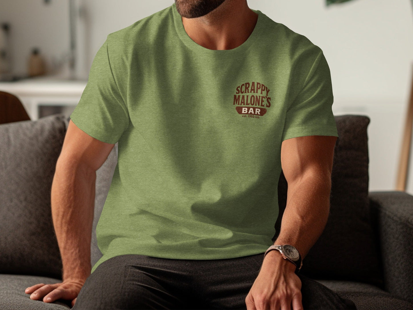 Scrappy Malone's 96 Hazard Survivor Tee - Vintage Bar Style