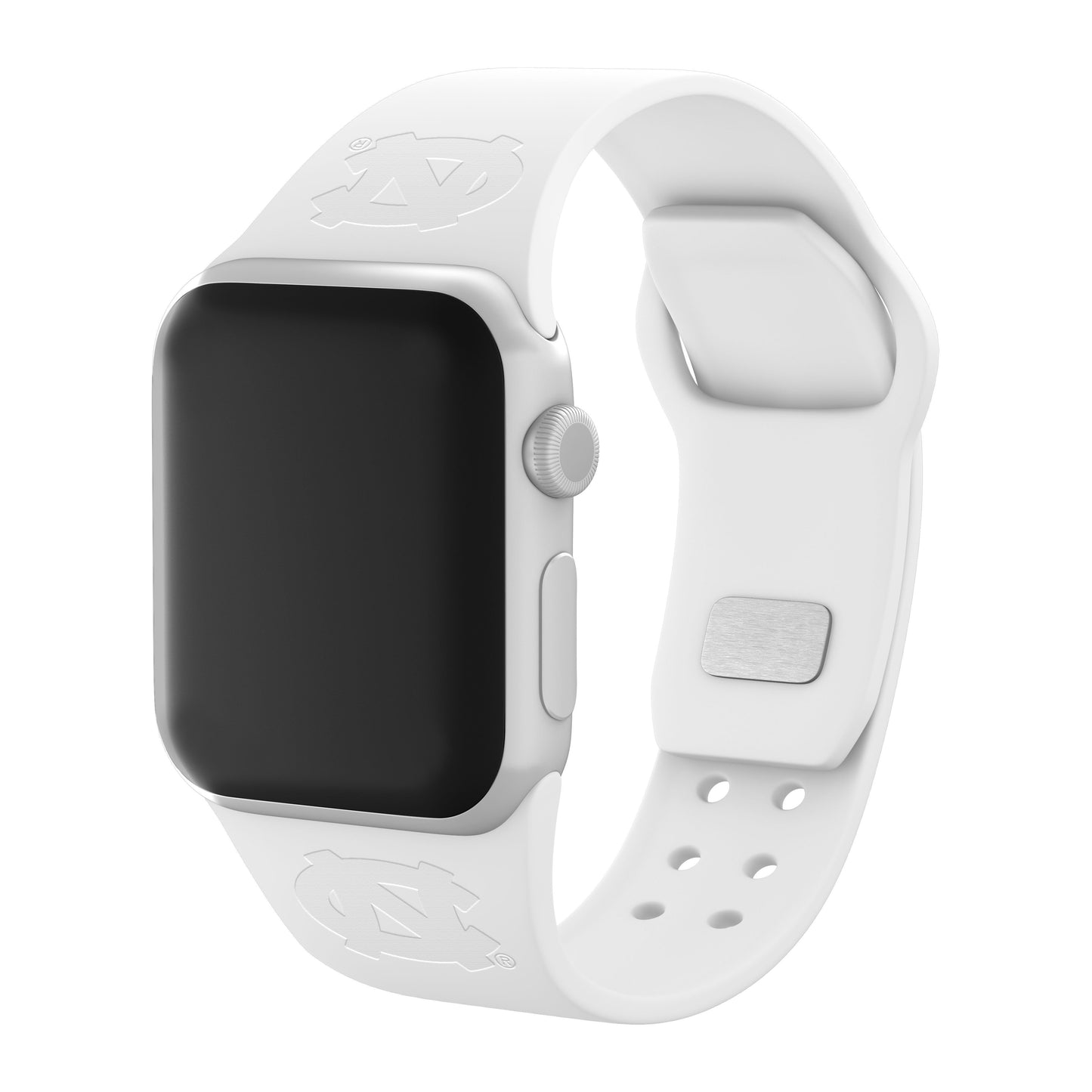 North Carolina Tar Heels Engraved Apple Watch Band