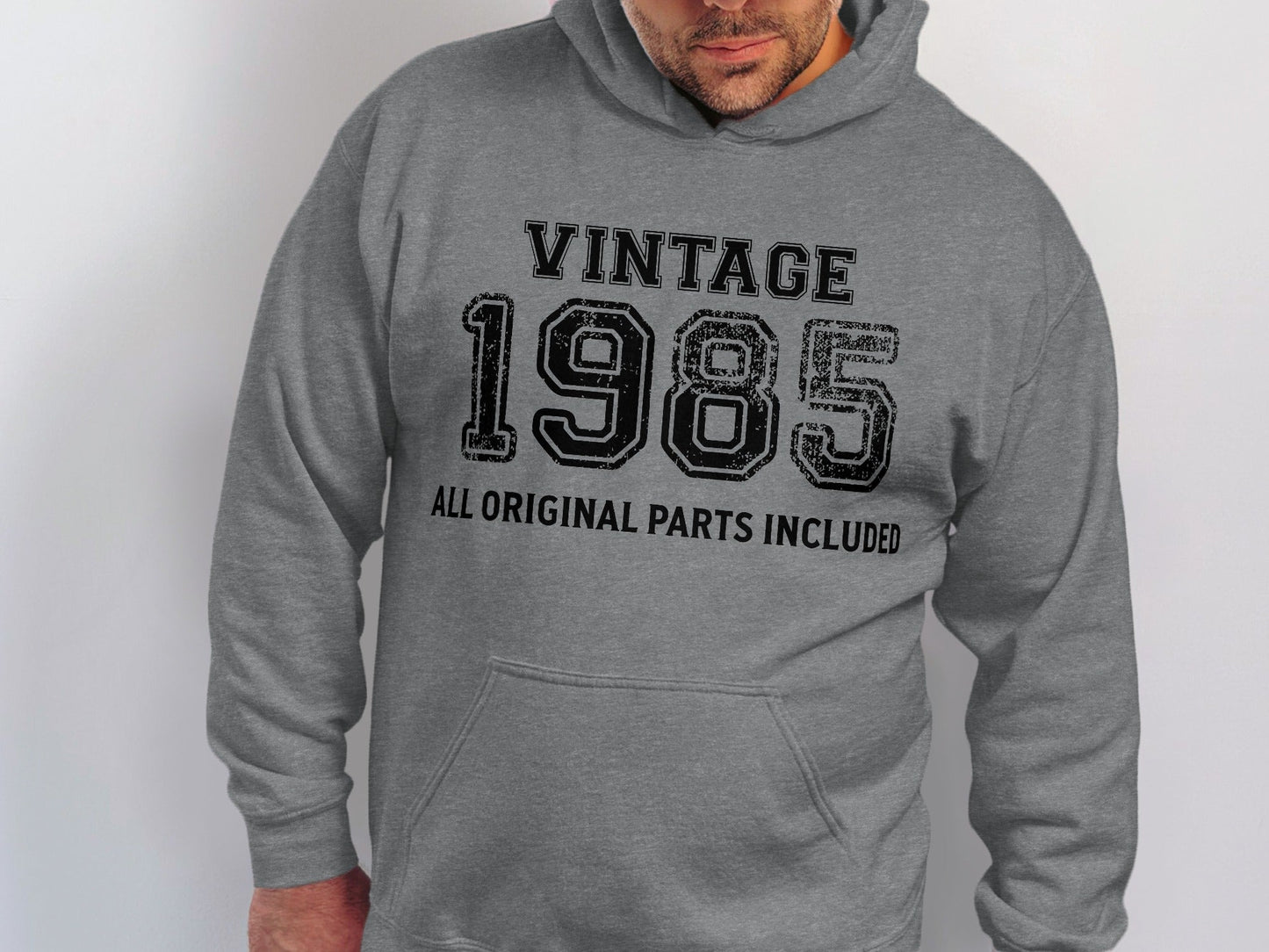 Vintage 1985 All Original Parts Included Graphic Hoodie