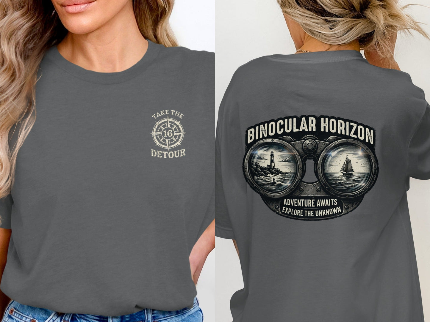 Binocular Horizon Explorer Graphic T-Shirt
