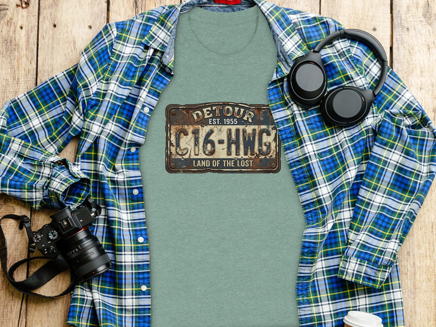 Land of the Lost Detour Plate: The Explorer's Adventure Tee