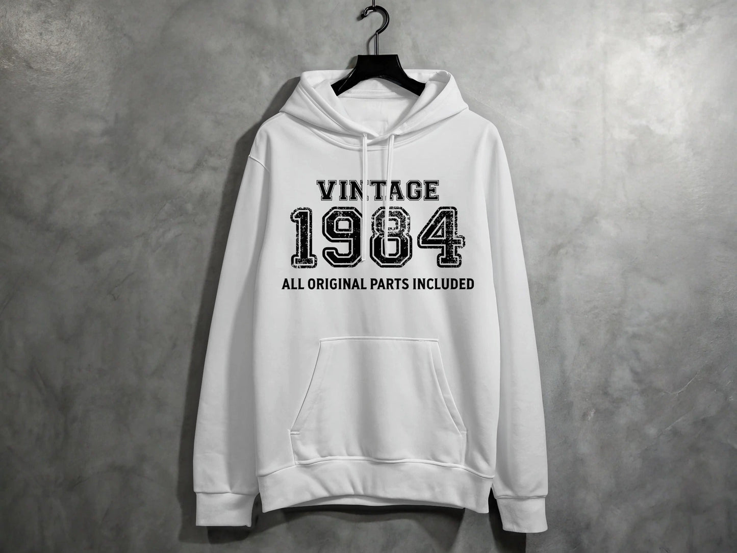Vintage 1984 All Original Parts Included Design Hoodie
