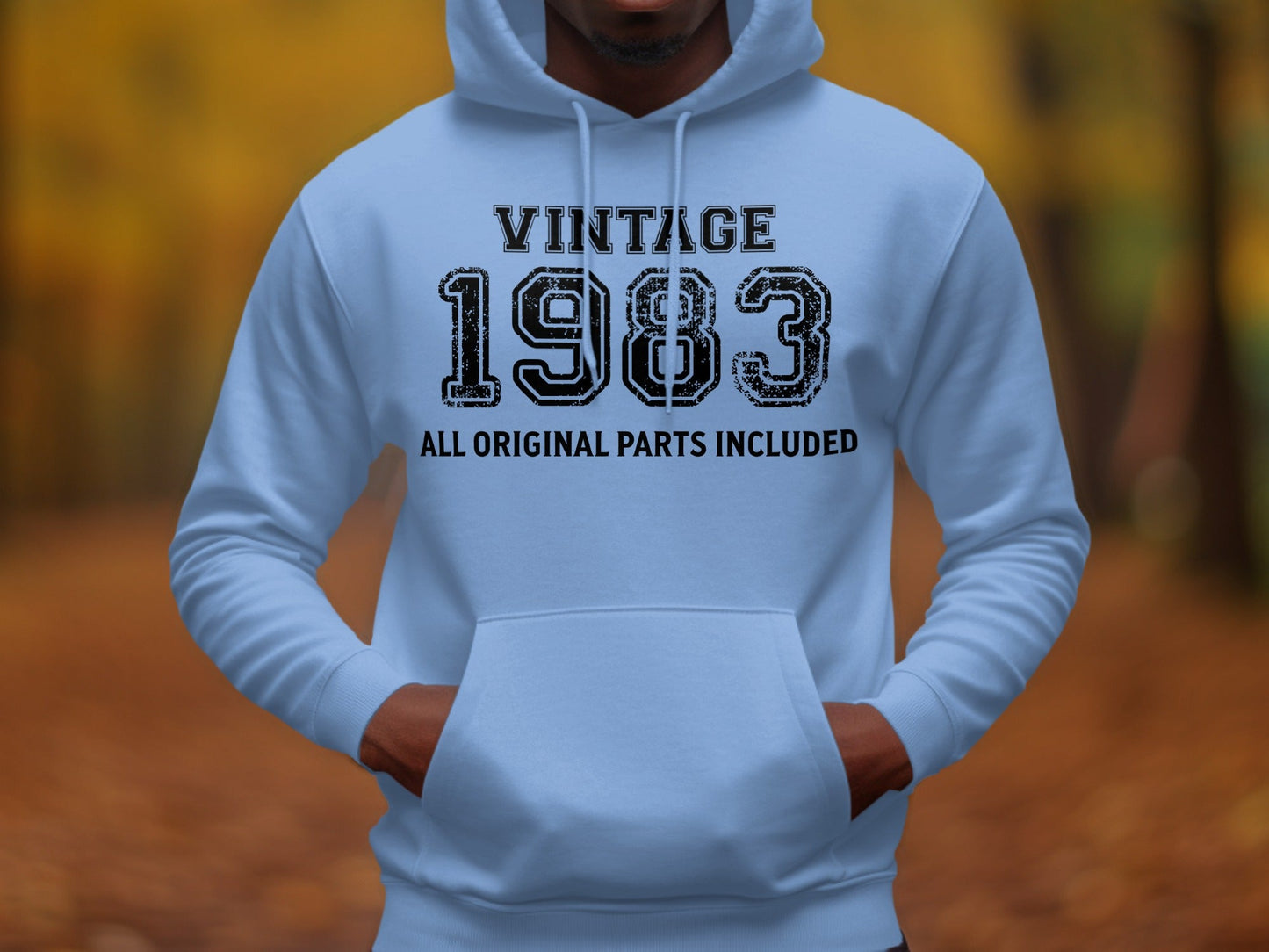 Vintage 1983 All Original Parts Included Birthday Gift Hoodie