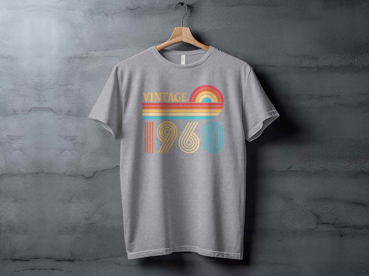 Retro Vintage 1960 Graphic Design Cool Style T-Shirt