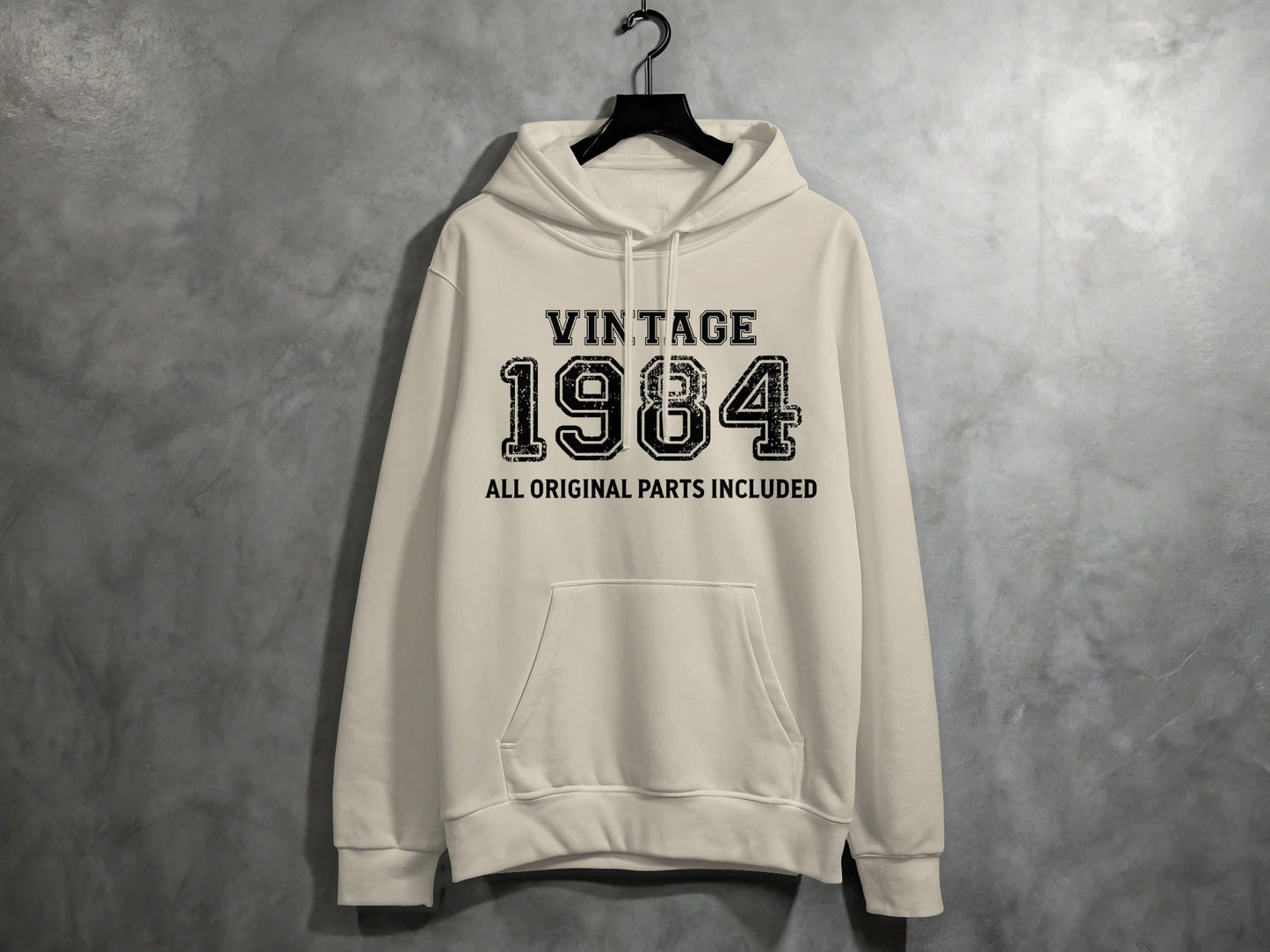 Vintage 1984 All Original Parts Included Design Hoodie