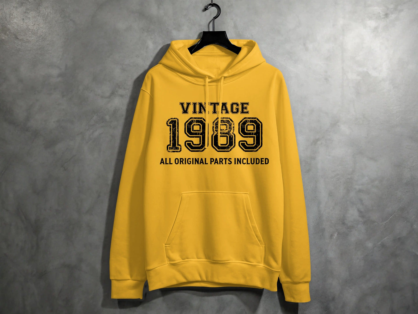 Vintage Style 1989 All Original Parts Included Hoodie