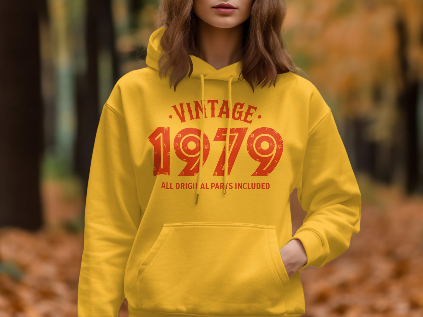 Vintage 1979 All Original Parts Included Design Hoodie