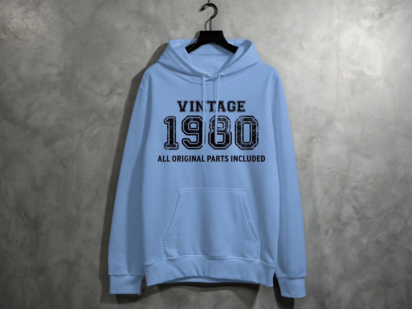 Vintage 1980 All Original Parts Included Graphic Hoodie