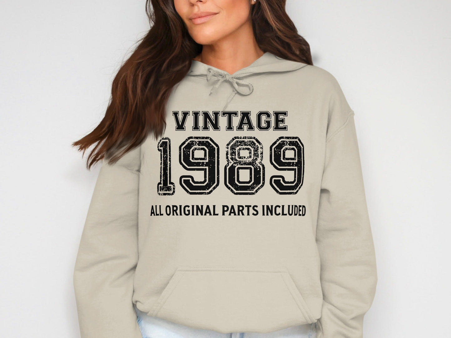 Vintage Style 1989 All Original Parts Included Hoodie