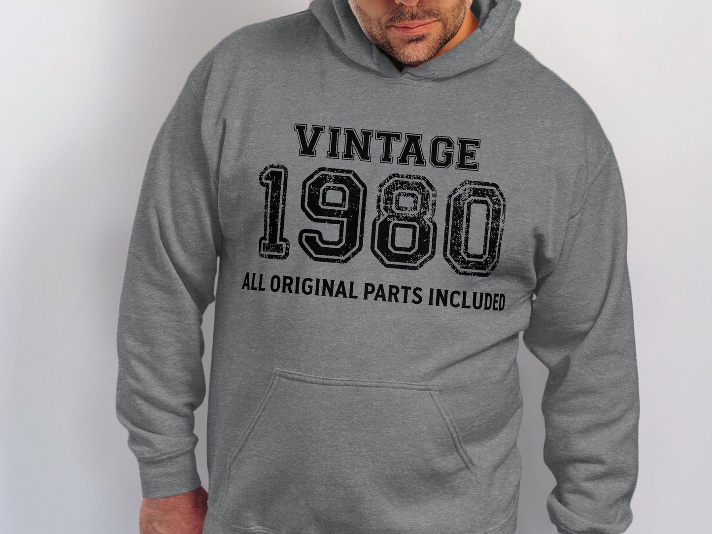 Vintage 1980 All Original Parts Included Graphic Hoodie