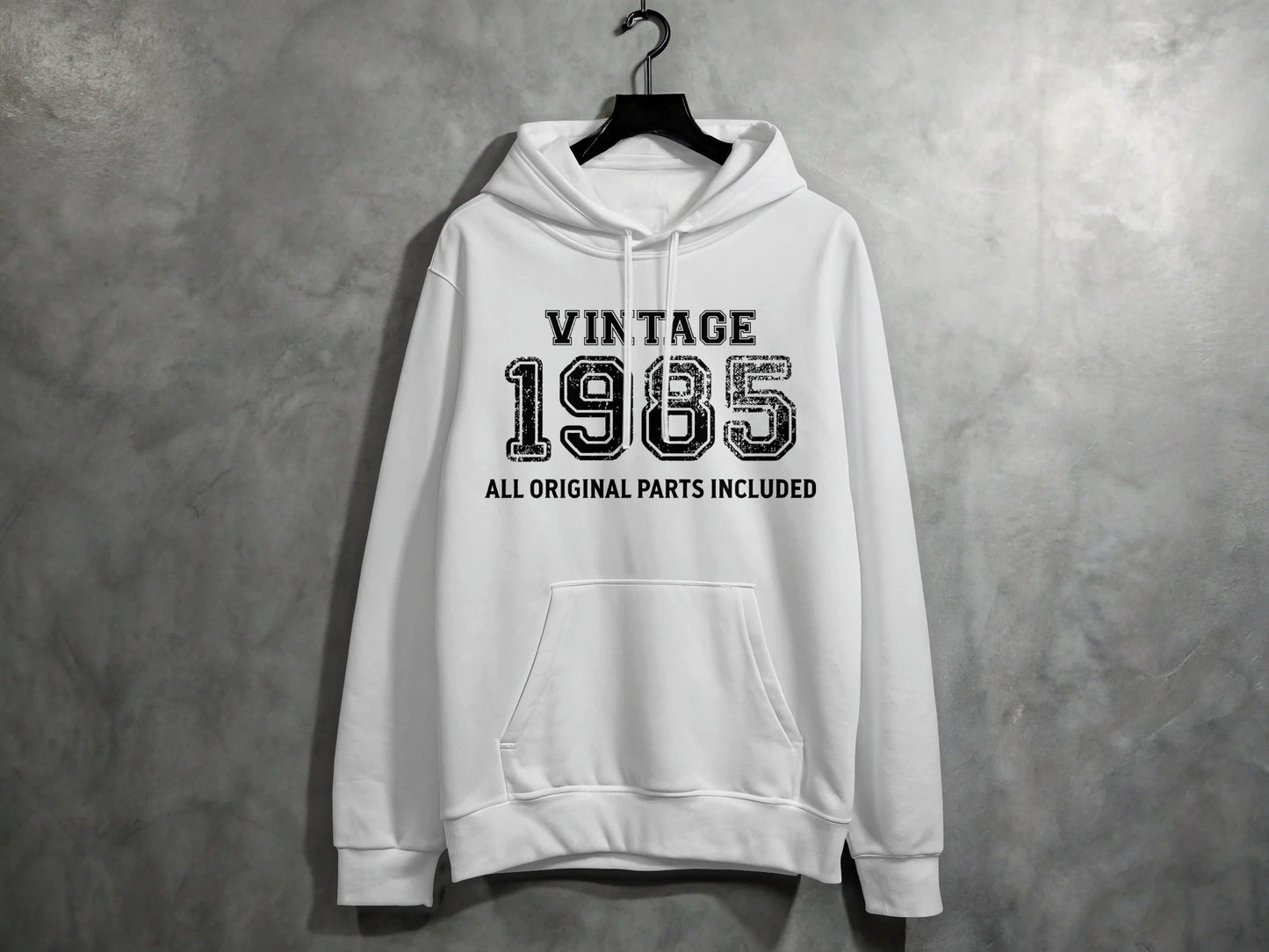 Vintage 1985 All Original Parts Included Graphic Hoodie