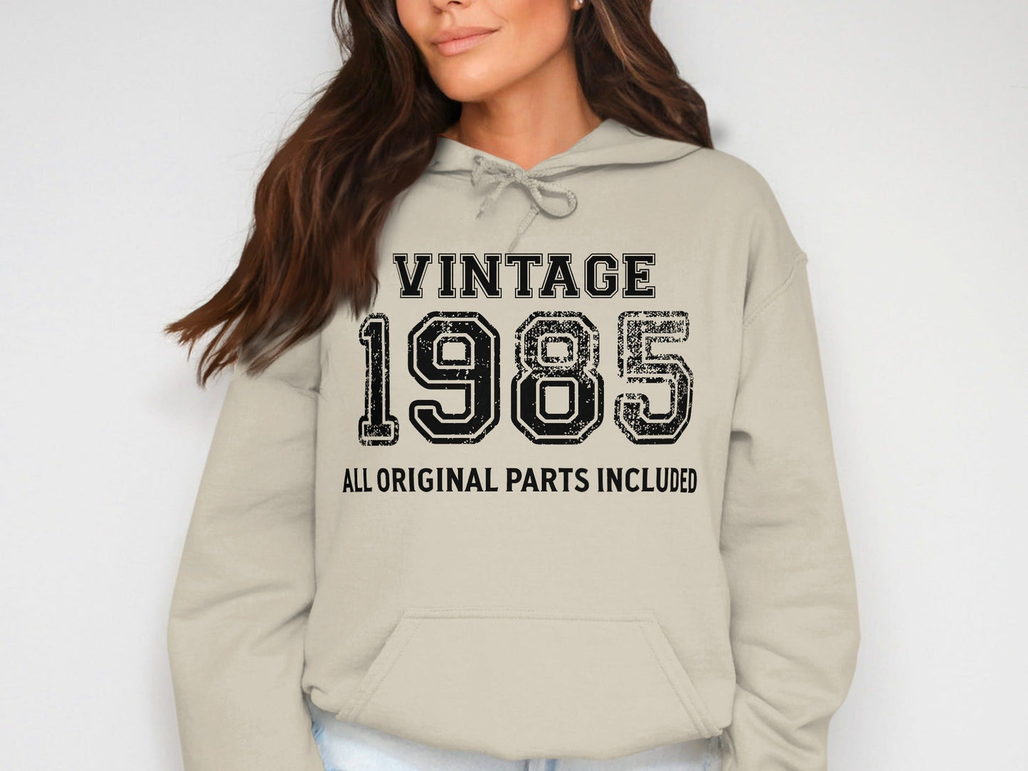 Vintage 1985 All Original Parts Included Graphic Hoodie