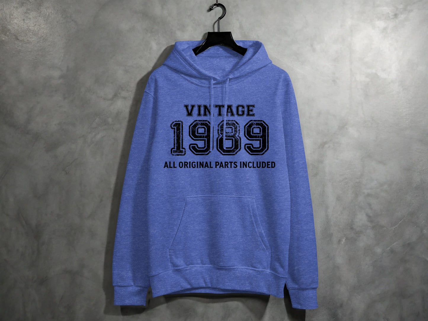 Vintage Style 1989 All Original Parts Included Hoodie