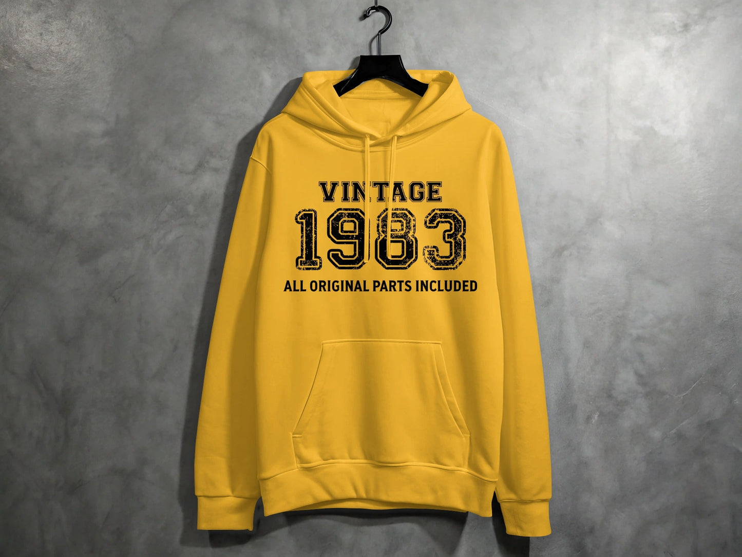 Vintage 1983 All Original Parts Included Birthday Gift Hoodie
