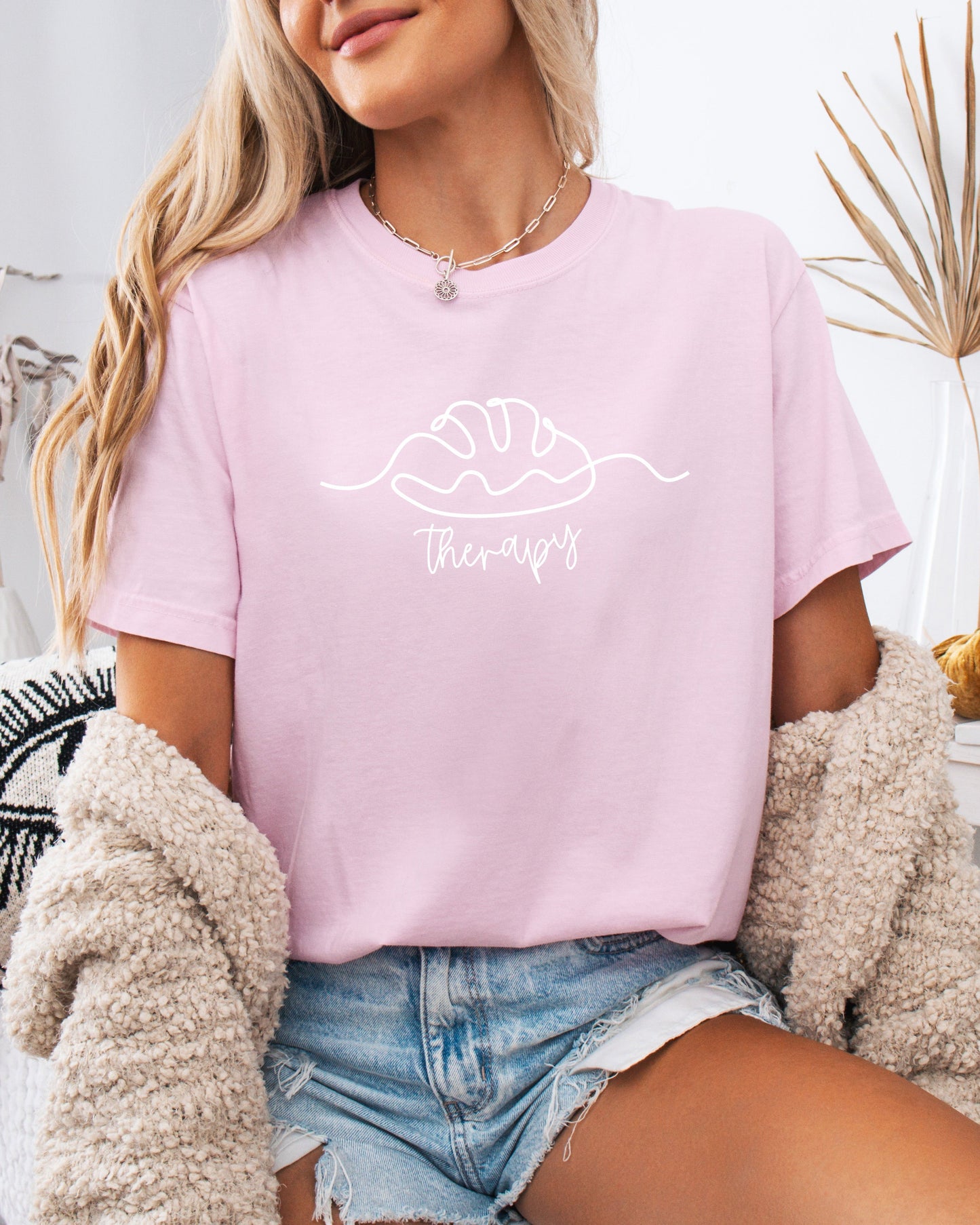 Bread Therapy Sourdough Comfort Colors Garment-Dyed T-Shirt – Home Baker Graphic Tee