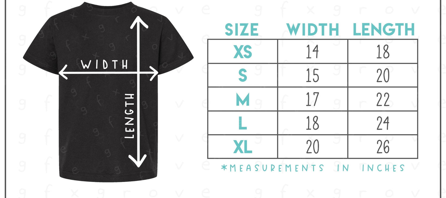 YOUTH Pre Order: Checkered Shamrock Tee *GREY (XS-XL)