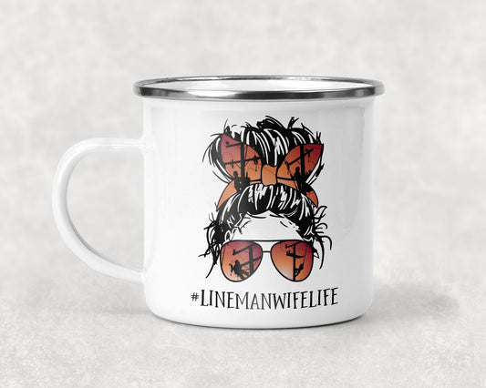 Lineman Wife Life #linemanwifelife Mug