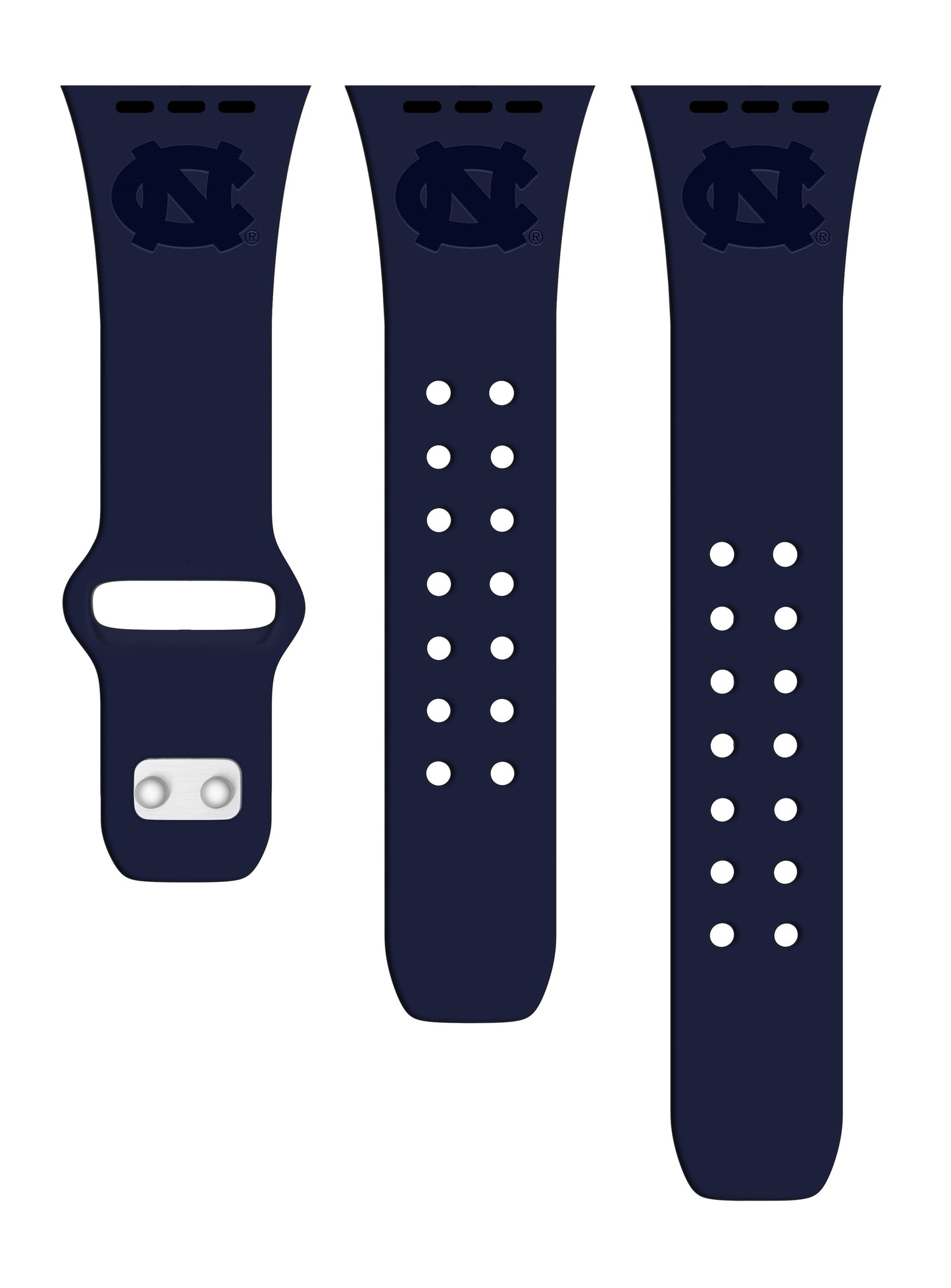 North Carolina Tar Heels Engraved Apple Watch Band
