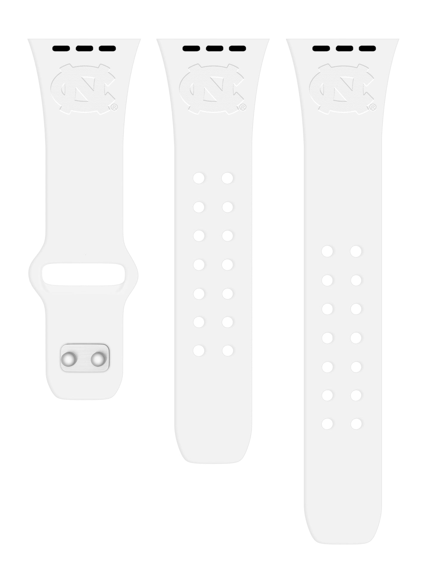 North Carolina Tar Heels Engraved Apple Watch Band