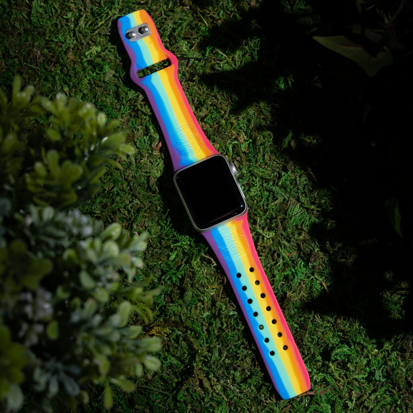 North Carolina State Wolfpack Engraved Apple Watch Band