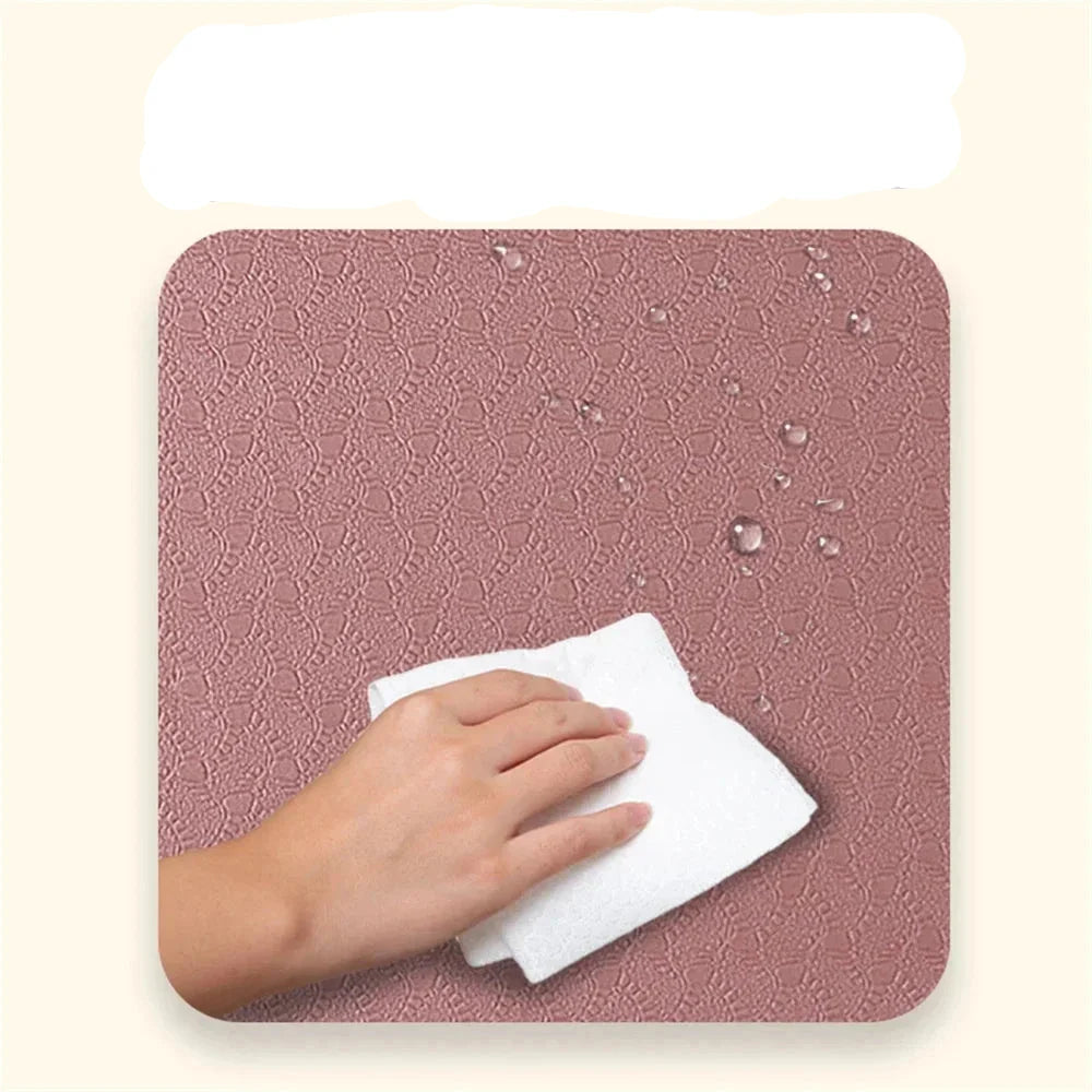 4mm Foldable Yoga Mat Ideal for Yoga Pilates and Floor Workouts